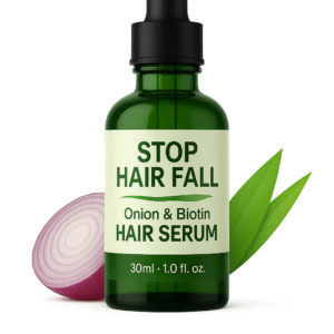 প্রাকৃতিক Onion + Biotin হেয়ার সিরাম